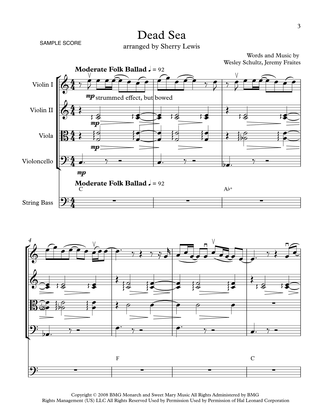 Dancin' In The Moonlight (arr. Sherry Lewis)