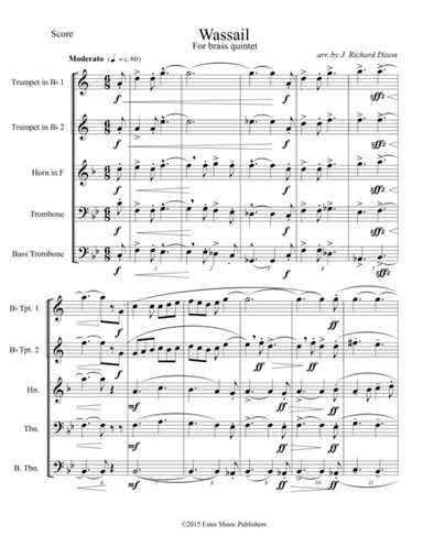 Wassail (arr. J. Richard Dixon)
