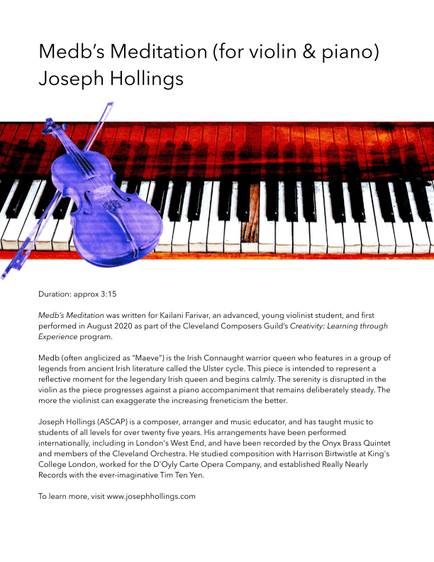 Medb's Meditation (violin & piano)