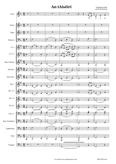 An t-Aiseiri - Irish traditional Hymn (arr. Mark Armstrong)