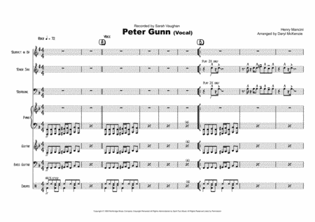 Peter Gunn (arr. Daryl McKenzie)