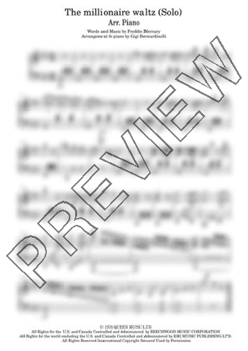 The Millionaire Waltz (arr. Gigi Bernardinelli)