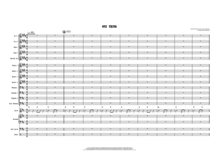 One Thing (arr. Daryl McKenzie)