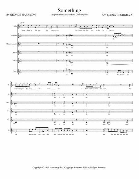 Something (arr. Elena Georgieva)