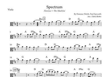 Spectrum (arr. Fabio Britto)