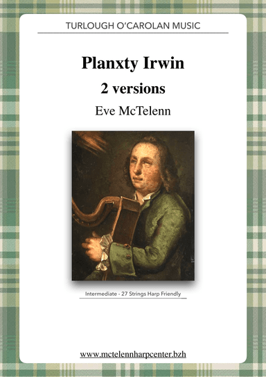 Planxty Irwin By Turlough O'Carolan - 2 versions & 27 String Harp | McTelenn Harp Center (arr. Eve McTelenn)