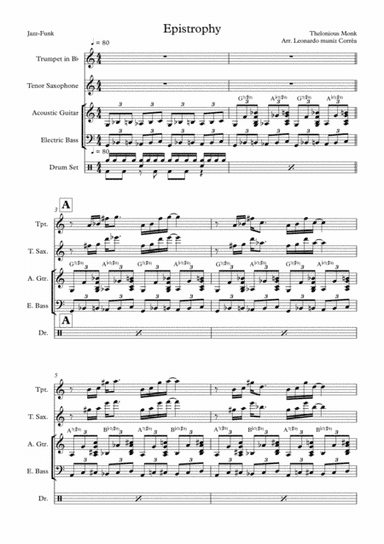 Epistrophy (arr. Leonardo Muniz Corrêa)