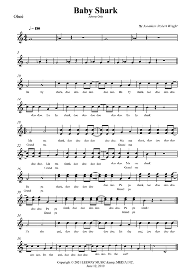 Baby Shark (arr. Wesley S. SIlva)