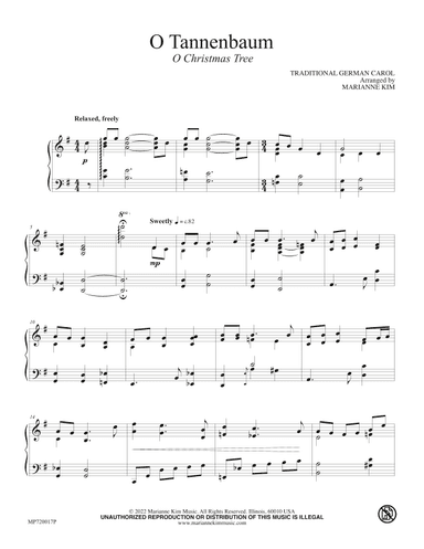 O Tannenbaum (O Christmas Tree) (arr. Marianne Kim)