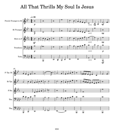 All That Thrills My Soul (arr. Joseph Pugh)
