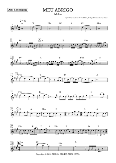 Meu Abrigo (arr. César Bortolucci)