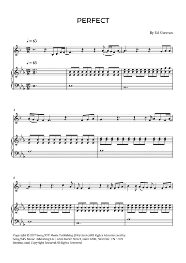 Perfect (arr. Alex Nunes Rodrigues)