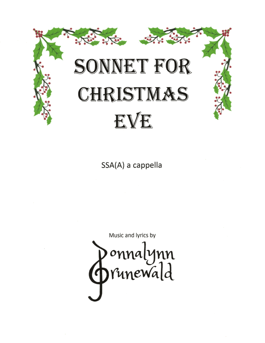 Sonnet for Christmas Eve