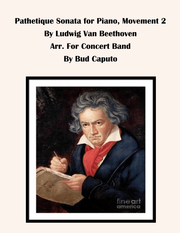 Pathetique Sonata for Piano Mov't 2 (arr. Bud Caputo)