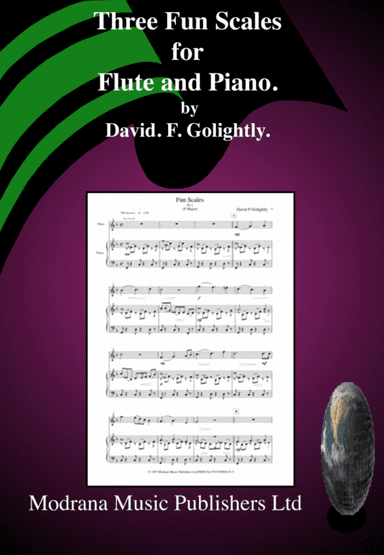 Three Fun Scales for Flute and Piano