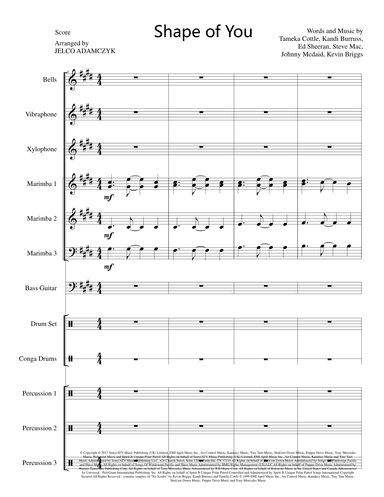 Shape Of You (arr. Jelco Adamczyk)