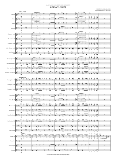 Council Skies (arr. John Ivor Holland)