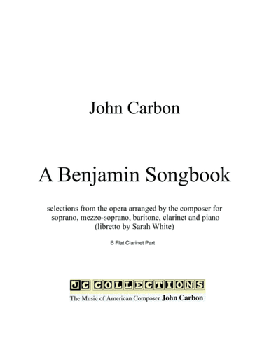 A Benjamin Songbook