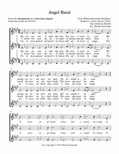 Anonymous 4: Angel Band (arr. Marsha Genensky)