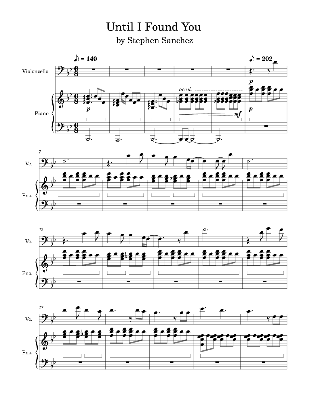 Until I Found You (arr. Anya Alston)