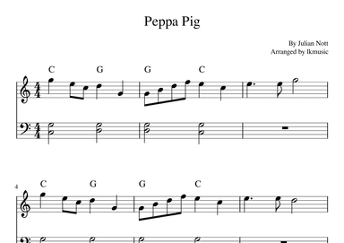 Peppa Pig (arr. Lkmusic)