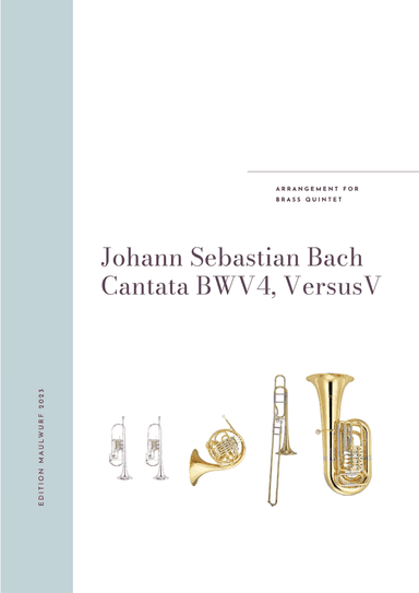 Cantata BWV4, Versus V (arr. Edition Maulwurf)