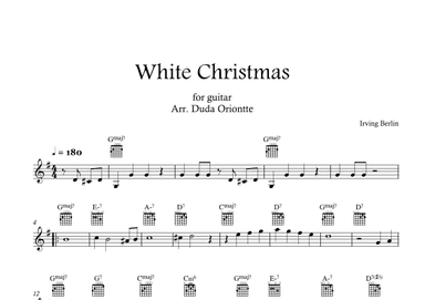 White Christmas (arr. Duda Oriontte)