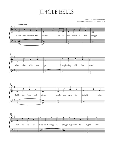 Jingle Bells (arr. Jessie Black)
