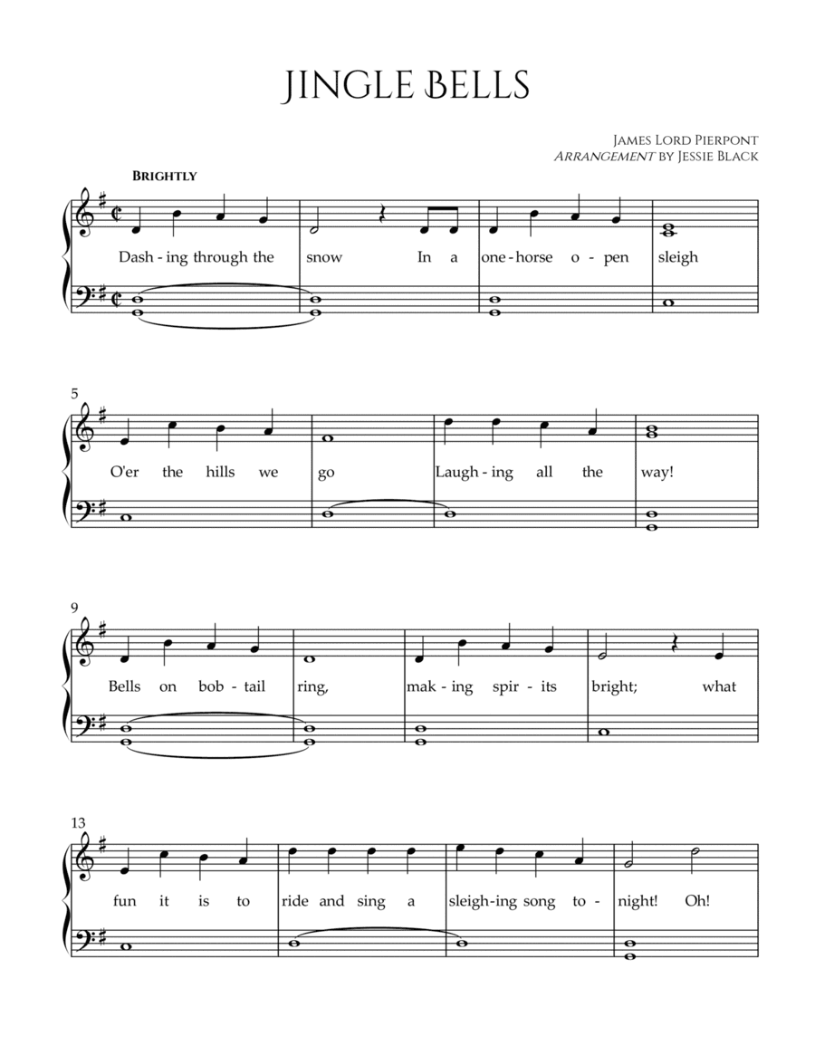 Jingle Bells (arr. Jessie Black)
