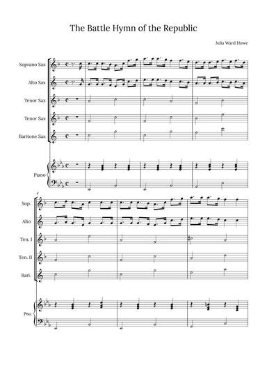 The Battle Hymn of the Republic (arr. Alex Nunes Rodrigues)