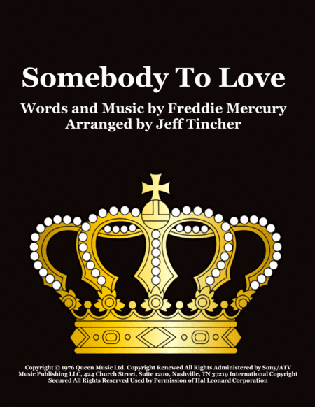 Somebody To Love (arr. Jeff Tincher)