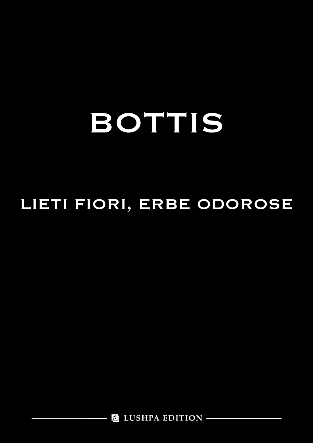 Lieti fiori, erbe odorose (G sharp minor) (arr. I. Lushpa)