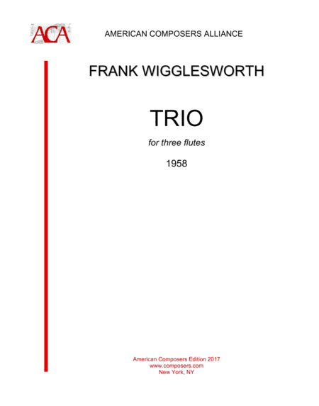 [Wigglesworth] Trio for Three Flutes