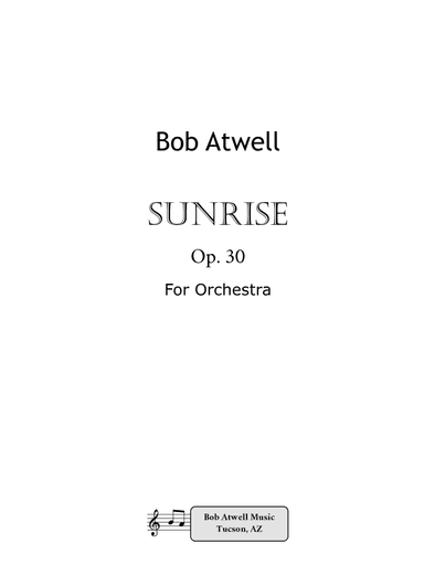 Sunrise - Orchestra Version