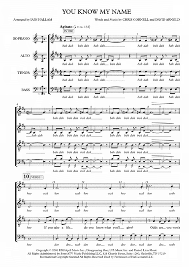 You Know My Name from CASINO ROYALE (arr. Iain Hallam)