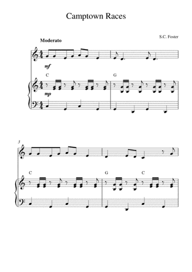 Camptown Races (arr. Kaiserin Rebecca)