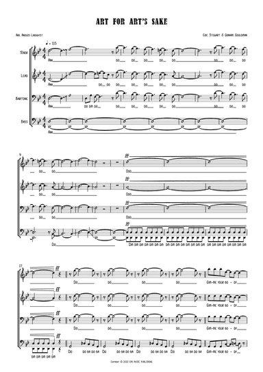 Art For Art's Sake (arr. Anders Lindqvist)