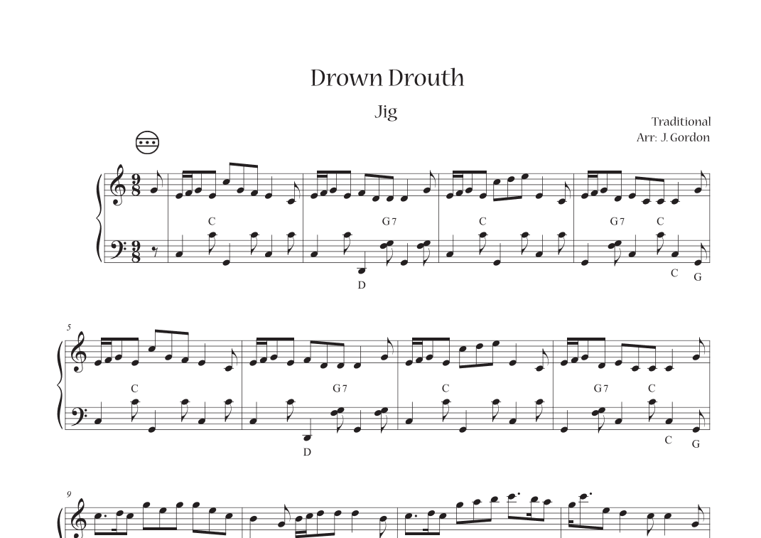 Drown Drouth (arr. Julia Gordon)