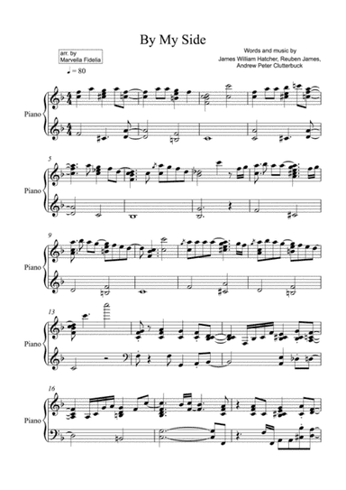 By My Side (arr. Marvella Fidelia)
