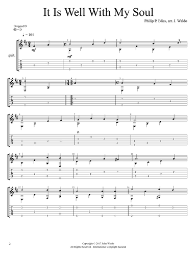 It Is Well With My Soul (arr. John Waldo)