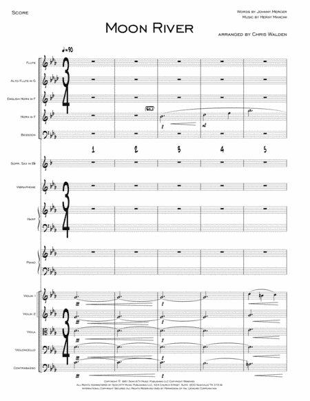 Moon River (arr. Chris Walden)