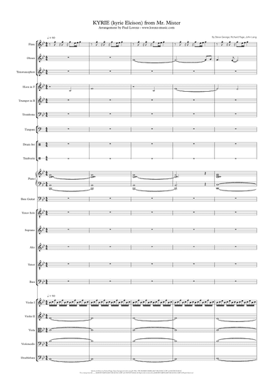 Kyrie (kyrie Eleison) (arr. Paul Lorenz)