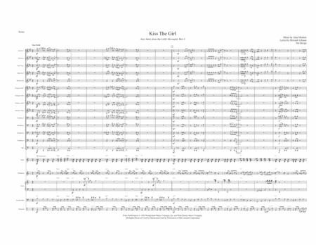 Kiss The Girl (arr. Jim Bicigo)