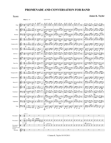 Promenade and Conversation