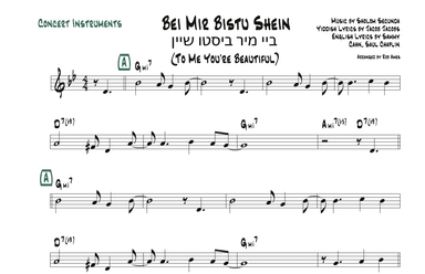 Bei Mir Bist Du Schon (means That You're Grand) (arr. Rob Ames)