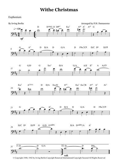 White Christmas (arr. P.H. Damasceno)