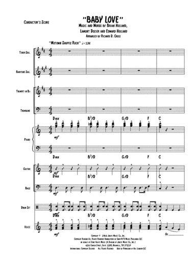 Baby Love (arr. Richard D. Cross)