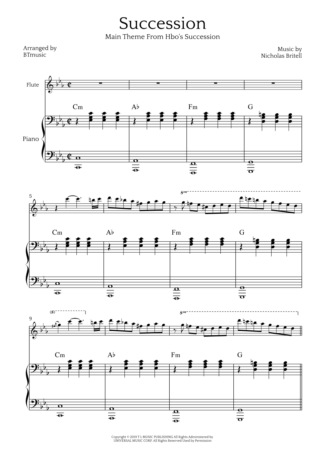 Succession Theme (arr. BTmusic)