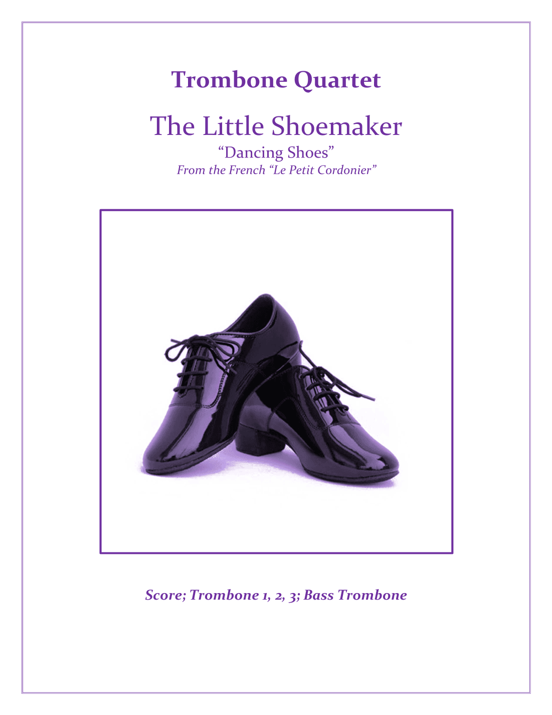 The Little Shoemaker ("Dancing Shoes") (arr. Becky Dugan)