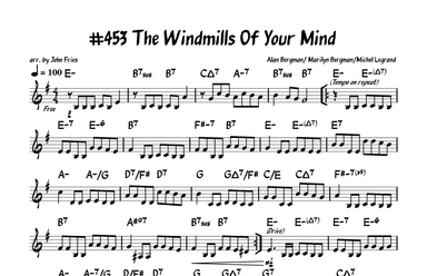 The Windmills Of Your Mind (arr. John Fries)